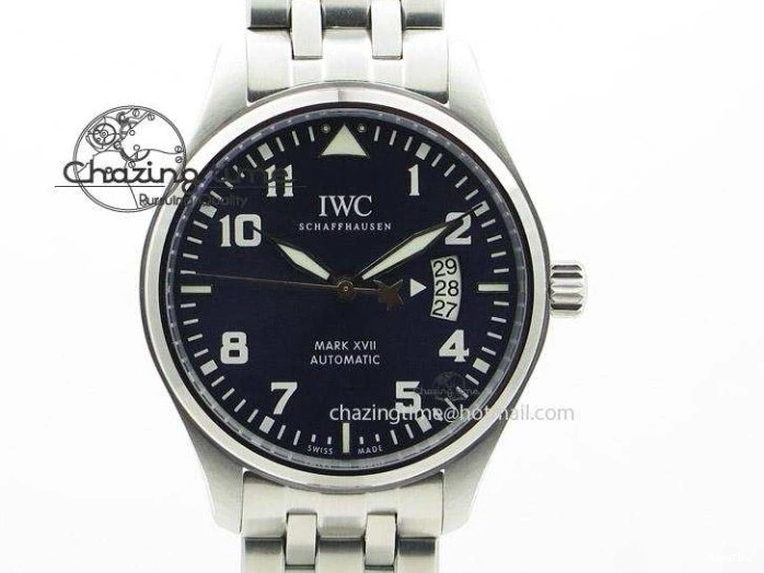 MIROTIME 0822 Portugieser Chrono  42 IW390403 ZF 1:1 Best Edition White Dial Blue Hand on Black Leather Strap A WellDesigned 7190